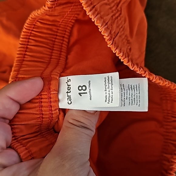 Boys Carter's Button Down Short Set - 18mos - Picture 6 of 7